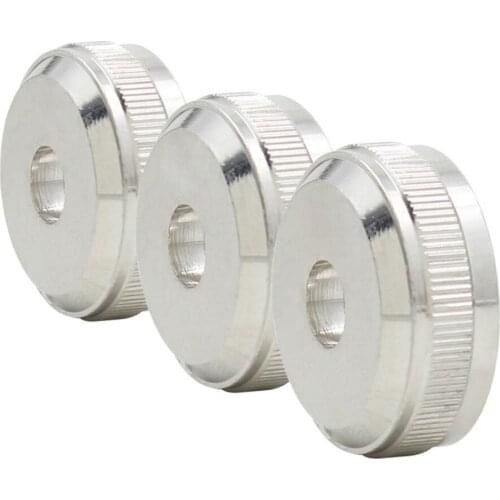 Tooyful Set of 3 Trumpet Repairing Parts Bottom Screws Nuts for Trumpet Parts