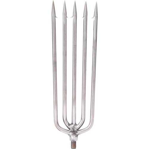 Brand New 2pcs Stainless Steel 3 Prongs Harpoon Gig Gaff Hook Barb Fish Spear For Outdoor Fishing Tackle Powerful Combination