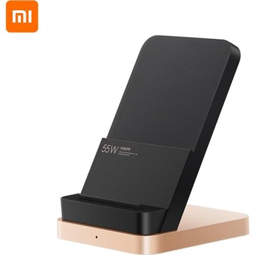 Xiaomi 55W Wireless Charger Vertical Quick Charger Air-cooled Wireless Charging Support Fast Charger For iPhone 12 Xiaomi 10 Pro