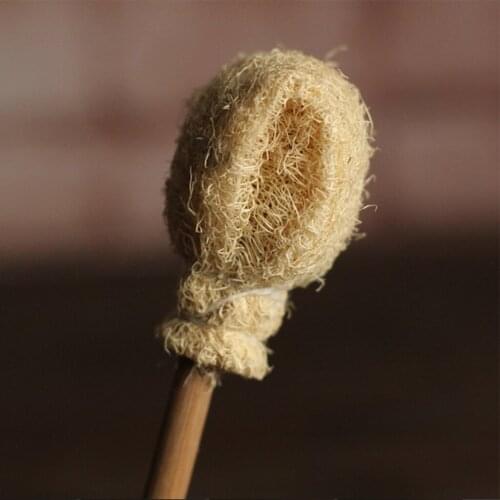 Handmade Loofah Eco-friendly Brush Bottle Brush Teapot Spout Cleaner