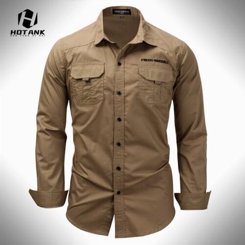 HOTANK Men's Long Shirts