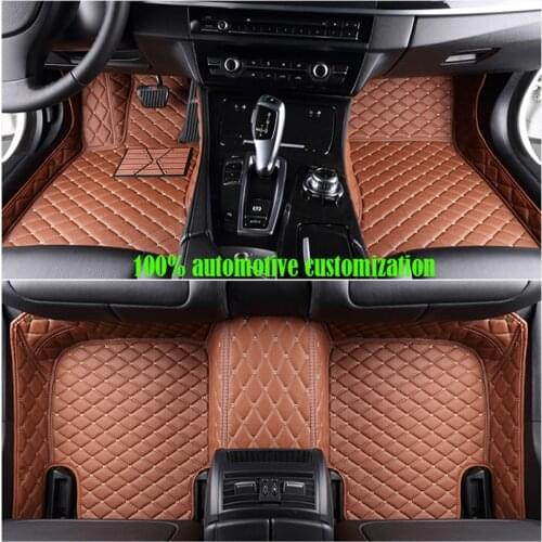 Custom made Car floor mats for Suzuki All Models Jimny Grand Vitara Kizashi Swift SX4 Wagon R Palette Stingray Auto accessories