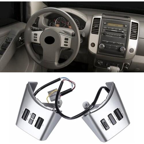 Car Steering Wheel Controls Volume Cruise Switch Buttons for Nissan Frontier Xterra Pathfinder 48430-ZL91C 48430-2Z511