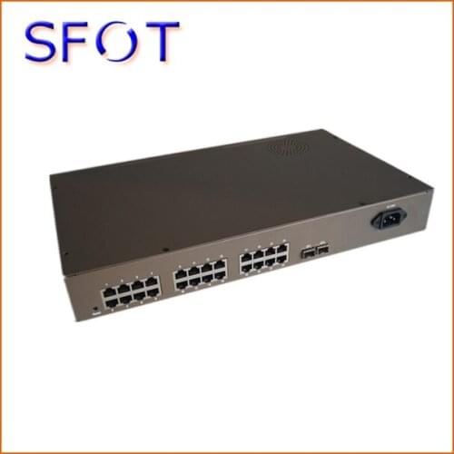 POE Switch, 24 ports 1000M POE + 2 port 1000M uplink