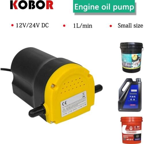 Oil Suction Pump 12v/24v 3~4l/min Electric Engine For Fuel Fransfer , Motor-oil Drainage Extractor For Car/boat/motorbike