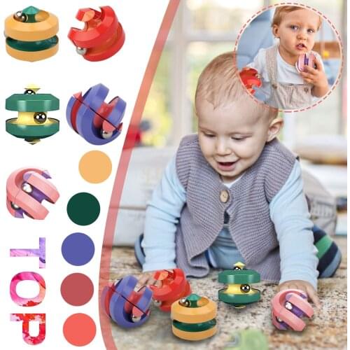 Fidget Magic Beans Toys Stress Reliever Magic Beans Rotating Decompression Toy Fidget Roller Antistress