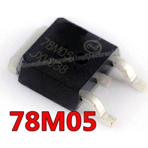 20PCS 78M05 TO252 MC78M05 LM78M05 0.5A +5V TO-252 new and original IC Chipset