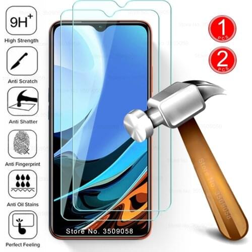 1 2 pcs original protective glass for xiaomi redmi 9t redmi9t case covers readmi redmy 9 t t9 6.53'' phone tempered glass coque