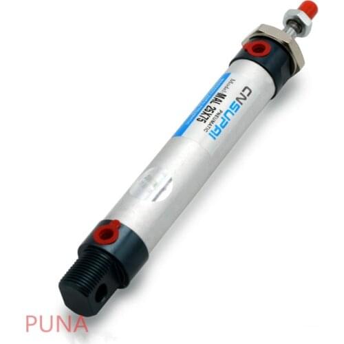 MAL Series 32*100 32MM Bore 100MM Stroke Aluminium Alloy Pneumatic Mini Air Cylinder 1/8" Port Double Acting 32-100 32x100 mm