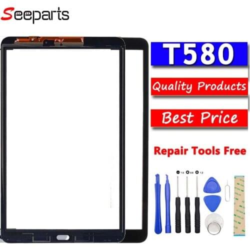 10.1"For SAMSUNG GALAXY Tab A T580 T585 Touch Panel Screen Digitizer Glass Sensor Lens Touchscreen For SAMSUNG T580 Touch Screen