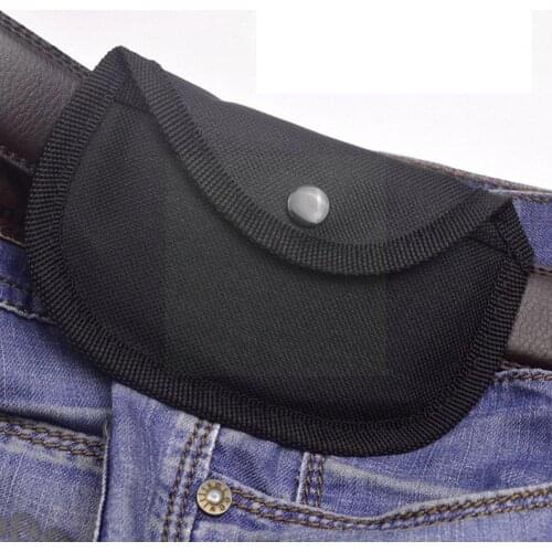 EDC Finger Tiger Protection Bag Iron Four-finger Cloth Cover Bag） Fist Soft Hanging Bag Shockproof Lining （Only Buckle Ring H9N5