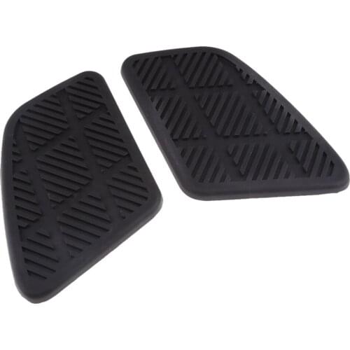 Fuel Tank Traction Pad Side Knee Grip Sticker Protector For Cafe Racer