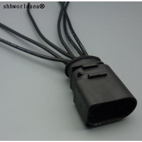 Worldgolden 6pin for VW 3.5mm Kit LSU 4.2 sensor plug case waterproof wiring sensor connector 1J0973833 1J0 973 833