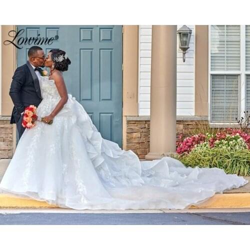 2021 Couture Plus Size Wedding Dresses Beaded Luxury Long Moroccan Bridal Gowns Vestido De Noiva Applique African Bride Dress