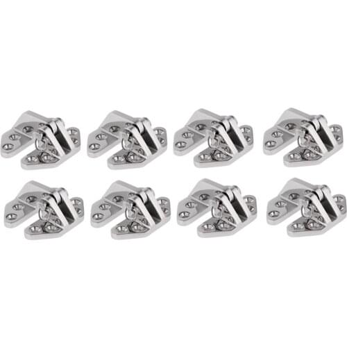 8pieces Hinge Hatch In 316 Stainless Steel With Detachable Pin Hardware Marine Boat Accessories