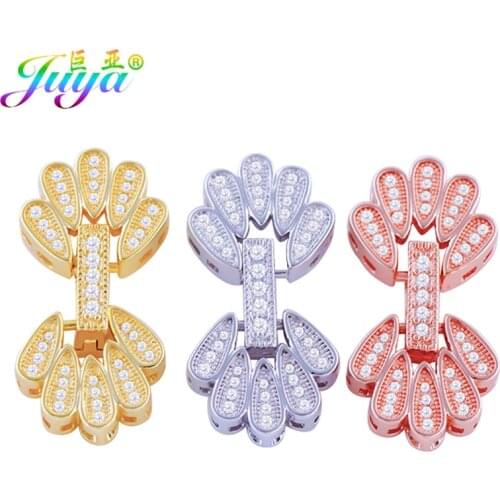 Ali Moda DIY Pearls Jewelry Findings Connector Fastener Closure Clasps Accessories For Women Handmade Beadwork Jewelry Making