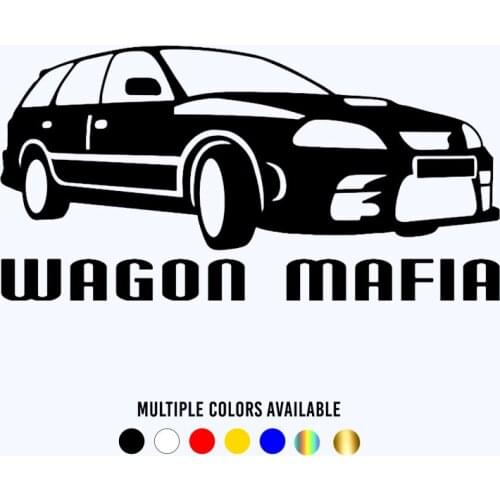 CK20344# Die-Cut Vinyl Decal Wagon Mafia Car Sticker Waterproof Auto Decors on Car Body Bumper Rear Window