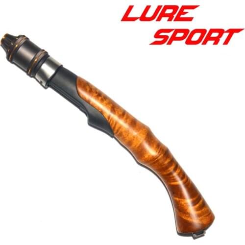 LureSport FUJI VSS Reel Seat Camphor Wood Handle Blank ID5.7/8.8mm Butt Section Rod Building Component DIY Accessory
