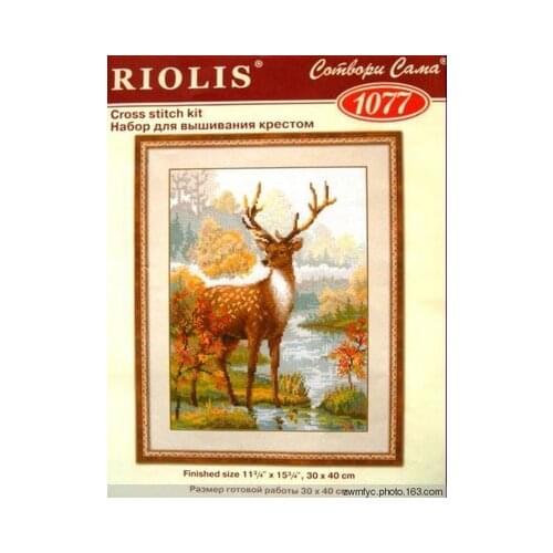 14/16/18/27/28 Needlework,Control Running the horse Animal Counted For embroidery, Riolis_1077 Cross stitch kits