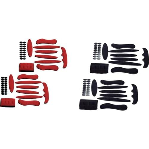 2 Pack Universal Cycling Replacement Sponge Pads Set Helmet Cushions Kit for Bike Cycling Motorcycle Helmet