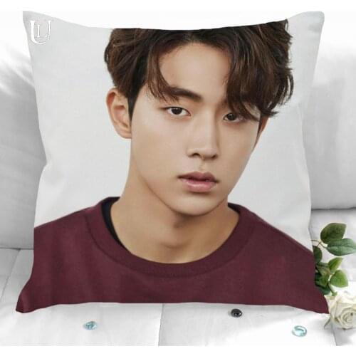 New Custom Nam-Joo-Hyuk Pillowcases Printed Square Pillowcase Home Decorative Zipper Pillow Cover 35X35cm40X40cm(One Side)