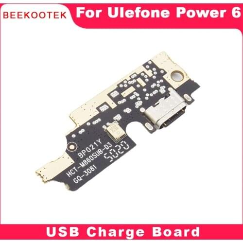 New Original Ulefone Power 6 USB Board Charger Plug Repair Replacement Accessories For Ulefone Power 6 Cell Phone