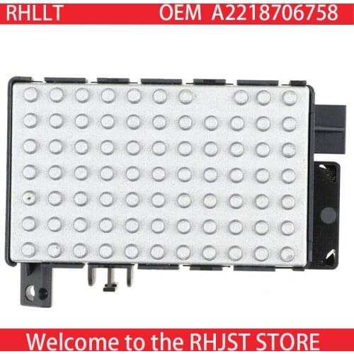 Heater blower fan motor resistor is applicable for Mercedes Benz S300 S320 S350 S400 S500 w221 heater blower fan motor resistor