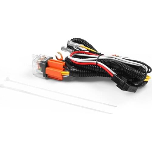 12V Horn Wiring Harness Relay Kit Replacement For Car Truck Grille Mount Blast Tone Horns Automobile Accessories
