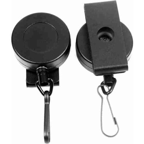 Retractable Keychain Tactical Telescopic Safety Rope Universal Anti-lost Wire Gun Rope Key Recoil Belt Lanyard Ring Burglar