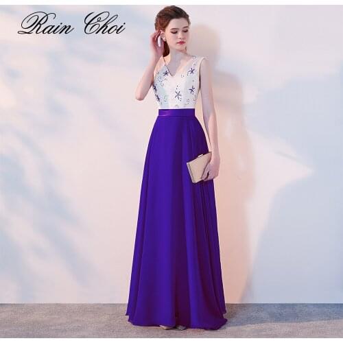 Prom Gowns 2020 Robe De Soiree Beading Elegant Formal Party Dresses Long Prom Dress