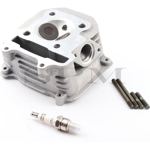 High quality With valves installed 57.4mm Cylinder Head Assembly for Scooter Moped Go-kart ATV QUAD 157QMJ 1P57QMJ GY6 150