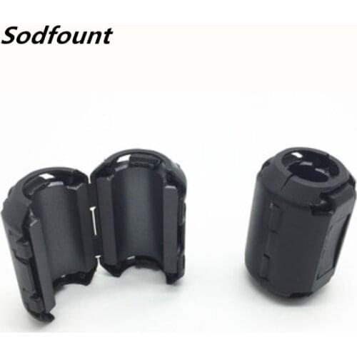 1pcs Nickel-zinc snap-on Housing Core Ring UF35B Ferrite Core Inner Diameter 5MM Filter Harness