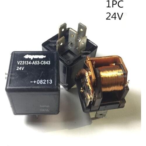 1pcs High Quality 1pc 24V Excavator Relay Original for Kobelco Wiper