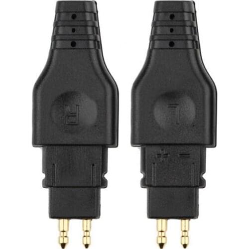 Bluelans 2Pcs Replacement Mini Earphone Cable Pin Audio Plug for HD580 HD600 HD650 HD25