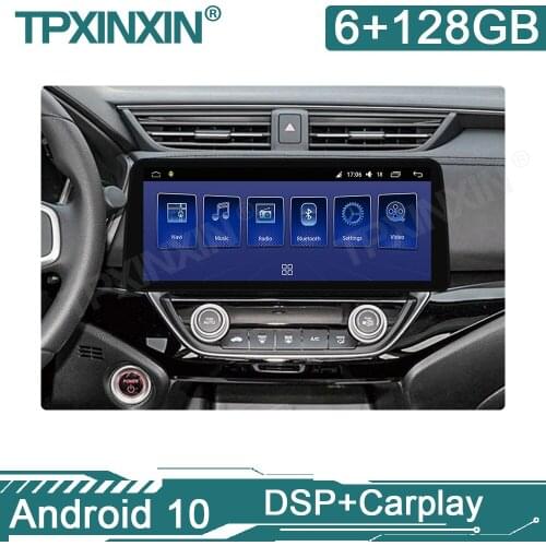 Android Car Radio For Honda Crider Envix 2019-2021 GPS Navigation Stereo Receiver Video Multimedia MP3 Player Built in Carplay