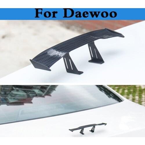 Car Styling Mini Rear Car Tail Spoiler Wing Decoration Stickers For Daewoo Matiz Nexia Nubira Sens Tosca Winstorm Car Styling