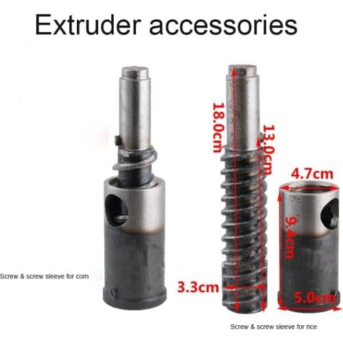BEIJAMEI Electric Corn Puffed Food Extruder Screw & Sleeve Extruding Food Puffing Machine Part for Food Make