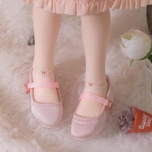 BJD Shoes For 1/6 BJD Body Light Blue Colors Leather Shoes about Length 4.6cm Doll Accessories OUENEIFS YOSD Size