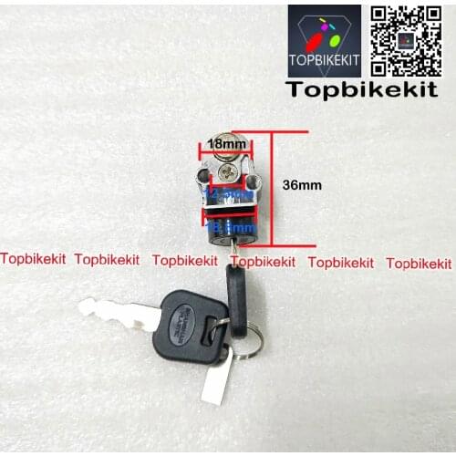 Dolphin Battery Case Power Lock & Key For Dolphin battery case ebike battery parts