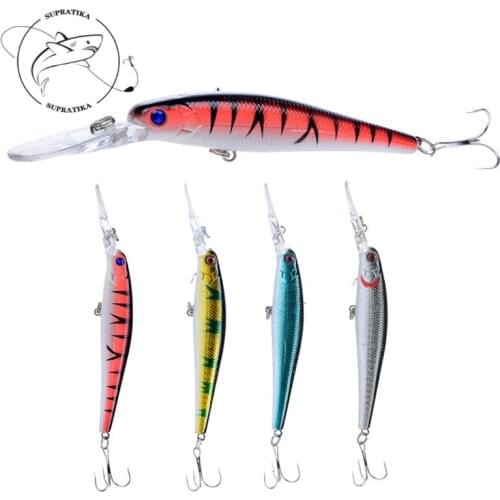 Diving Depth2.5-4.5M Freshwater Anti-CorrosionPlastic Fishing Bait Bionic Minnow 125mm/14g Professional Fishing Lure Hard Bait