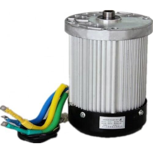 Economical High Torque Brushless Dc Motor 72V 1800W motor for electric rickshaw