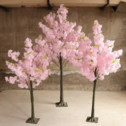 Artificial Cherry Tree simulation plant false tree living room hotel wedding Party Festival Decoration Outdoor Garden Decoration