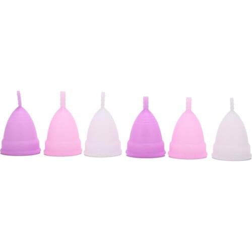 Hot Sell Menstrual Cup For Women Feminine Hygiene Product Medical Grade Silicone Vagina Use Small Or Big Size Anner Cup
