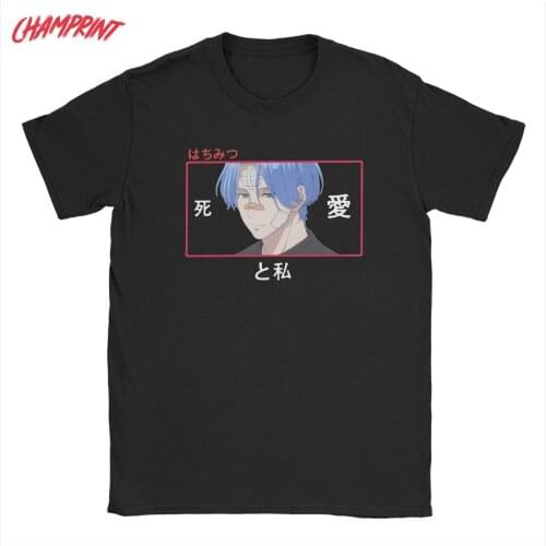 Mens Sk8 The Infinity Langa Hasegawa T Shirt Anime Cotton Clothes Cool Short Sleeve Crew Neck Tees Plus Size T-Shirt