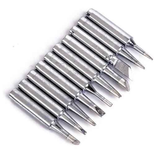 10PCS/set Welding Tips Soldering head kit set 900M-T-I,B,K,1.2D,1.6D,2.4D,3.2D,1C,2C,3C,4C