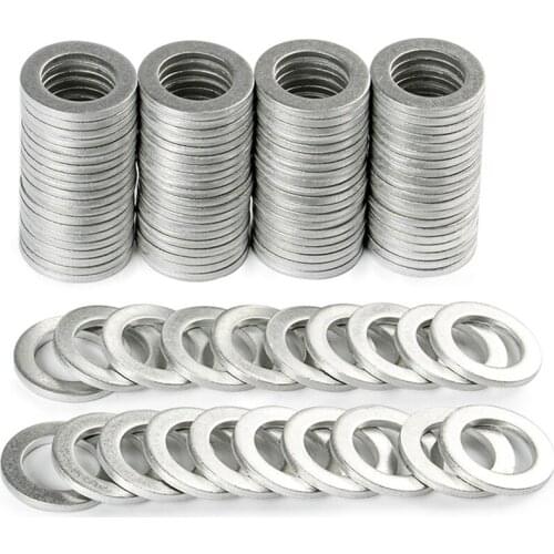 1000PCS Transmission Oil Drain Plug Crush Washers 14*22*2mm OEM # 94109-14000 for Honda S2000 Pilot CRX for Acura Integra ILX CL