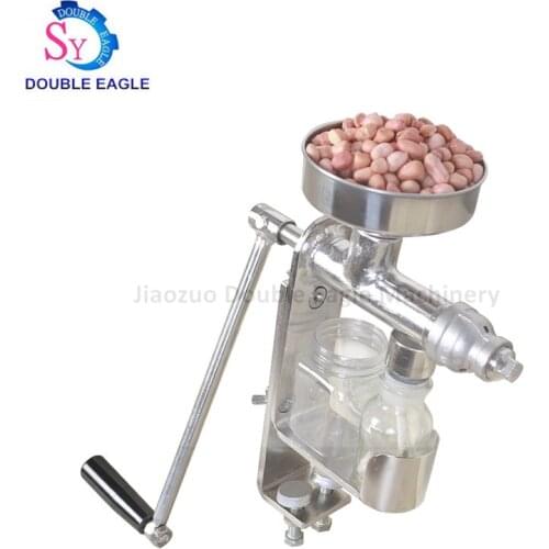 5pcs/carton household small hand squeezed oil machine/manual oil mill extractor presser with peanuts rape seed soya