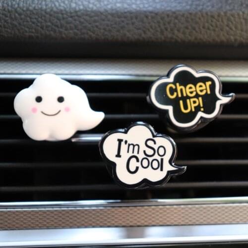 Cute Car Air Fresheners For Car Flavorings Fragrances Car Aroma Diffuser Decor Auto Perfume Clip Scent Car Accessory For Girls
