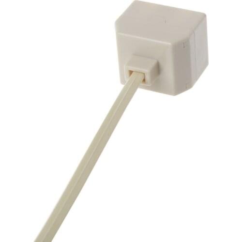 T3EE Telephone Splitter RJ11 6P4C 1 Male to 2 Female Adapter RJ11 to RJ11 Separator