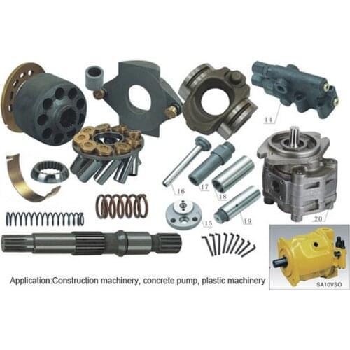 Replacement Hydraulic Piston Pump Parts for Rexroth A10V(S)O140 Repair or Remanufacture